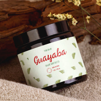 トロピカルカラフル化粧品の瓶ラップのまわりにラベル ペットボトルラベル