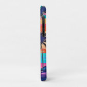 トロピカルカラーグローサンセットデザイン Case-Mate iPhoneケース (裏面/左)