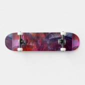 トロピカルカラー波スケートボード スケートボード (横)