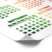 トロピカルカラー2016カレンダー ポスター (角)