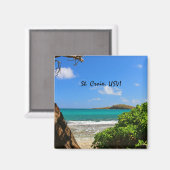 トロピカルカリブの マグネット (正面/裏面)