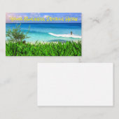 トロピカルカンクンメキシコビーチシーパラダイス 名刺 (正面/裏面)