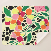 トロピカルガーデンドット シェルパブランケット (正面(横))