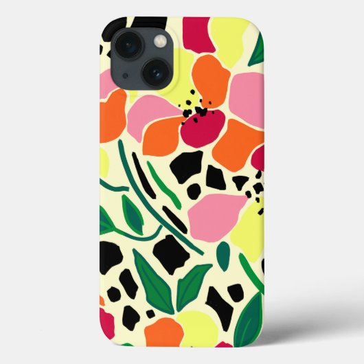 トロピカルガーデンドット Case-Mate iPhoneケース (裏面)