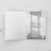 トロピカルガーデンパス誕生日カード カード (内部)