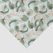 トロピカルガーデンフローラオーキッド&パームパターン 薄葉紙 (詳細)