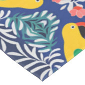 トロピカルガーデンモダン表現主義アートワーク テーブルクロス (アングル)