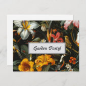 トロピカルガーデン招待 招待状 (正面/裏面)