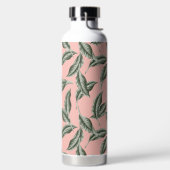 トロピカルガーデン葉パターン ウォーターボトル (左面)