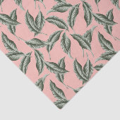 トロピカルガーデン葉パターン 薄葉紙 (詳細)