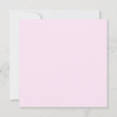 トロピカルガーデン/アニマルベビーシャワー招待状 招待状 (裏面)