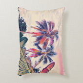 トロピカルガーデン、サンセットパームシーン。 アクセントクッション (正面(垂直))