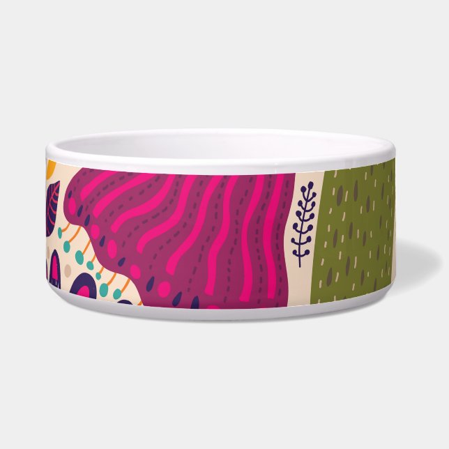 トロピカルガーデン：春パターンコレクション。 ボウル (正面)