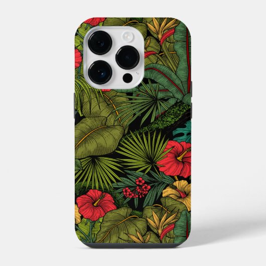 トロピカルガーデン iPhoneケース (裏面)