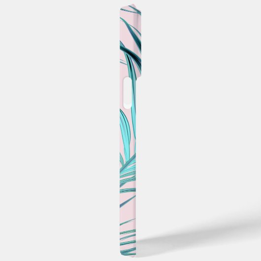 トロピカルガーリーアイランドパームフロントとモノグラム Case-Mate iPhoneケース (裏面 / 右)