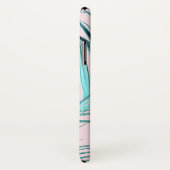 トロピカルガーリーアイランドパームフロントとモノグラム Case-Mate iPhoneケース (裏面/右)