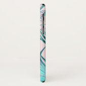 トロピカルガーリーアイランドパームフロントとモノグラム Case-Mate iPhoneケース (裏面/左)