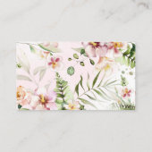 トロピカルガールサファリベビーチケット エンクロージャーカード (裏面)