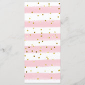 トロピカルガールスロスベビーシャワーメニューテンプレート メニュー (裏面)