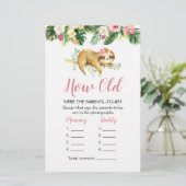 トロピカルガールスロスベビーシャワー歳の両親 (スタンド正面)