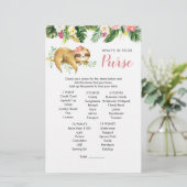 トロピカルガールスロスベビーシャワー財布ゲーム (スタンド正面)