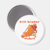 トロピカルガールズゲタウェイ週末 マグネット (正面/裏面)