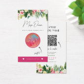 トロピカルキャンドルの香りカード、キャンドルサンプル挿入 (デスク)