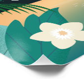 トロピカルキャンピングサマーセールビジネス広告 ポスター (コーナー)