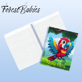 トロピカルキュートカラフルサファリマカオオウム ノートブック