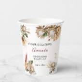 トロピカルキングプロテア 紙コップ (正面)