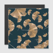 トロピカルギンコ葉パーム、ハワイアンパターン。 (正面/裏面)