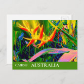 トロピカルクイーンズランドAustraliaヴィンテージ旅行 ポストカード (正面/裏面)