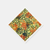 トロピカルクラゲ水中海海ファインアート スタンダードカクテルナプキン (角)