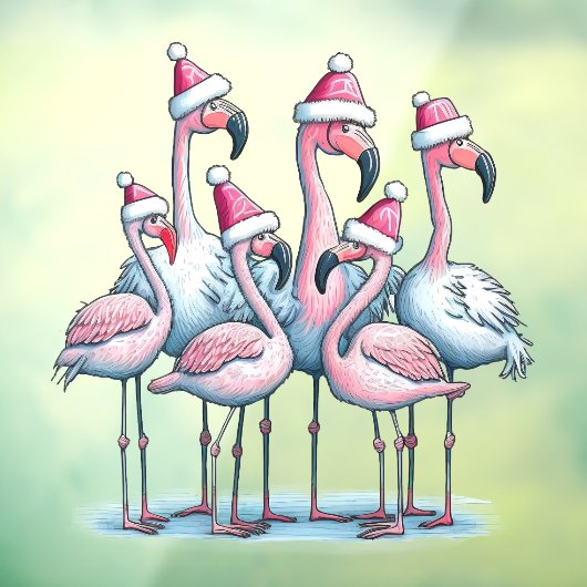 トロピカルクリスマスウィンドウ ウィンドウサイン (シート3)