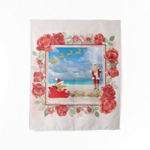 トロピカルクリスマスウォールタペストリー