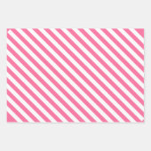 トロピカルクリスマスサンタラッピング紙セット3 ラッピングペーパーシート (正面3)