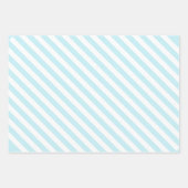 トロピカルクリスマスサンタラッピング紙セット3 ラッピングペーパーシート (正面2)