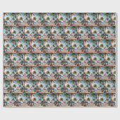 トロピカルクリスマスサンドマン ラッピングペーパー (フラット)