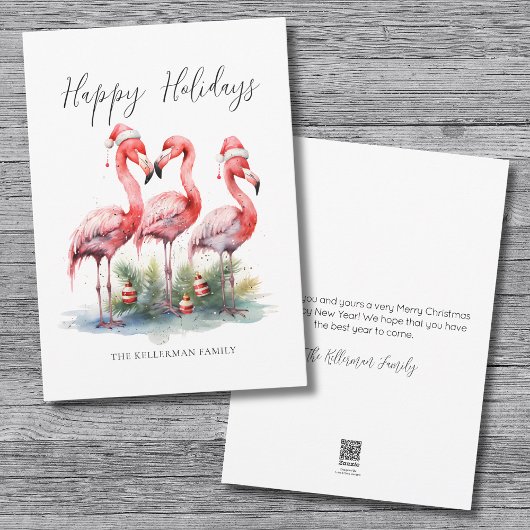 トロピカルクリスマスハッピー シーズンカード