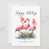 トロピカルクリスマスハッピー シーズンカード (正面)