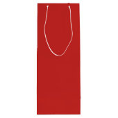 トロピカルクリスマスパイナップルレッドワイン抱き枕 ワインギフトバッグ (裏面)