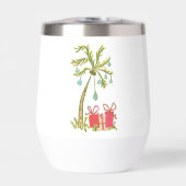 トロピカルクリスマスパームツリープレゼント海岸名 (正面)