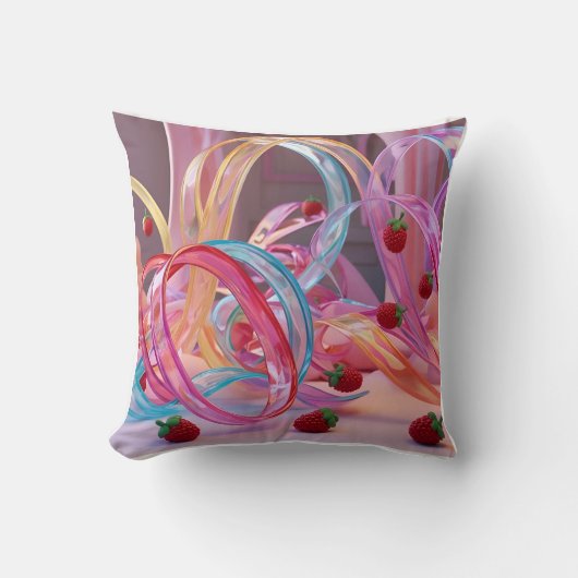 トロピカルクリスマスピロー：7月のクリスマス2-in-1 クッション (正面)