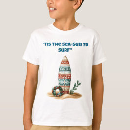 トロピカルクリスマスファミリーTシャツ Tシャツ