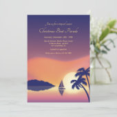 トロピカルクリスマスボートパレード 招待状 (スタンド正面)