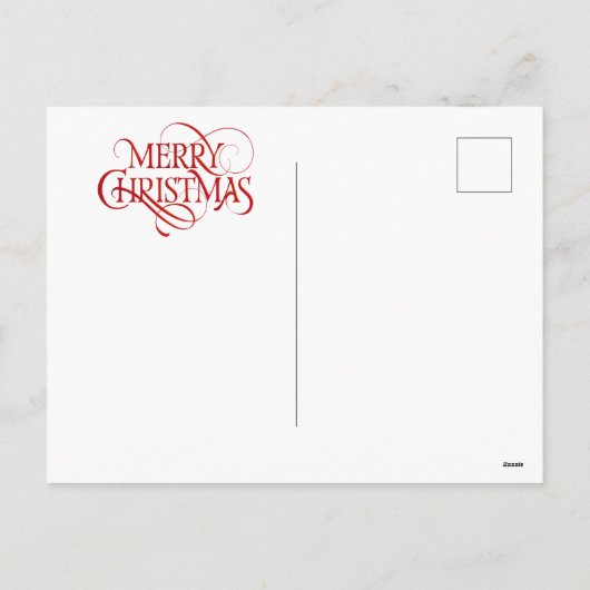 トロピカルクリスマスポストカード シーズンポストカード (裏面)