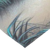 トロピカルクリスマスライトハウスラパーソナライズされたンナー テーブルクロス (アングル)