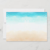 トロピカルクリスマスルアウ(ハワイ式宴会)招待状 招待状 (裏面)