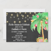 トロピカルクリスマス招待状 招待状 (正面)