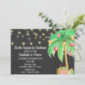 トロピカルクリスマス招待状 招待状 (スタンド正面)